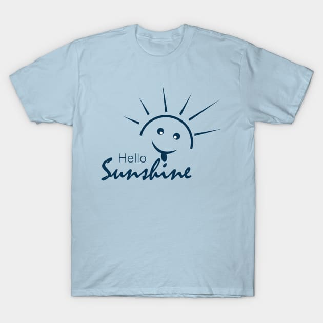 Hello Sunshine T-Shirt by FlorenceFashionstyle